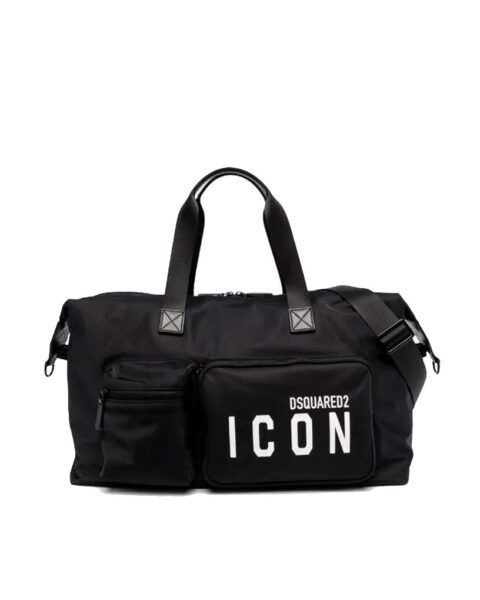 DUFFLE DSQUARED2 BLACK