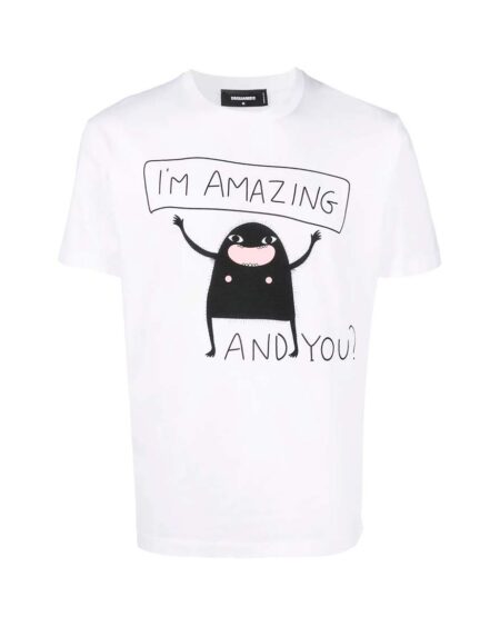 T-SHIRT DSQUARED2 WHITE