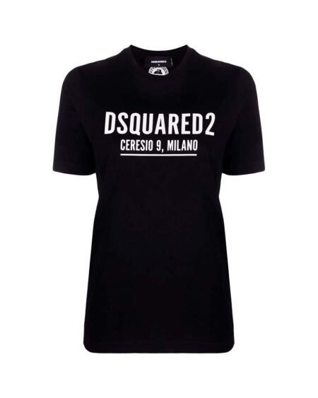 T-SHIRT DSQUARED2 BLACK