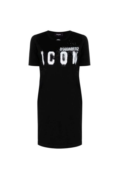 DRESS DSQUARED2 BLACK