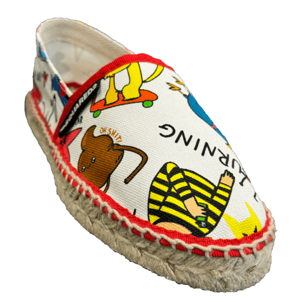 Alpargatas - Blanco/Multicolor