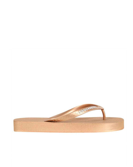 SLIDERS DSQUARED2 GOLD/PINK