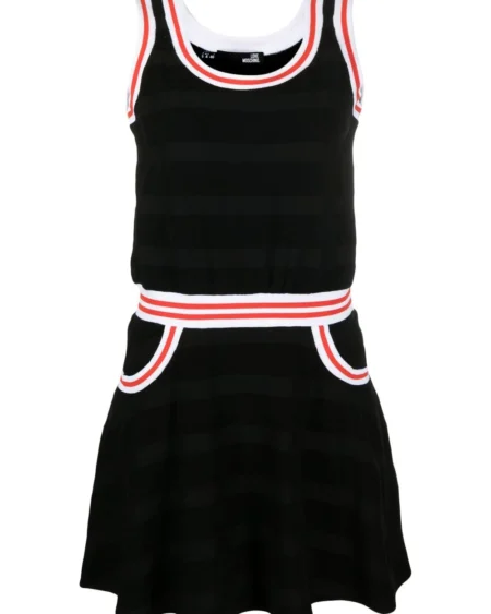 DRESS LOVE MOSCHINO BLACK