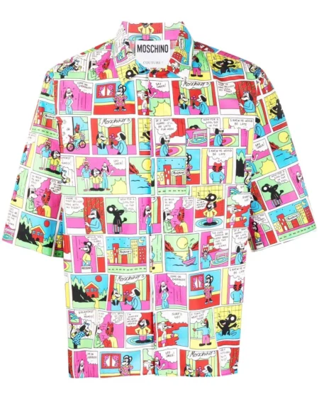 SHIRT MOSCHINO MULTICOLOR