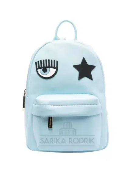 Bolso Eye Star Logo - Blue