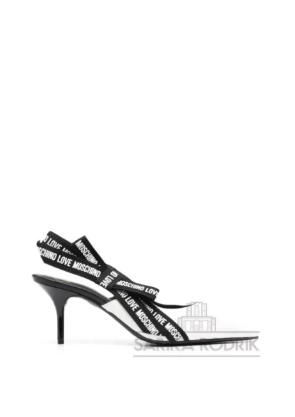 Zapatos con Taco Blanco