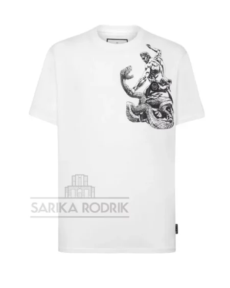 Polera SS Tattoo White