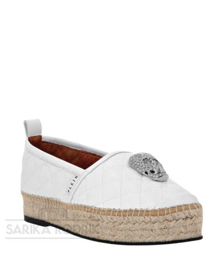 Alpargatas Calavera Blanca