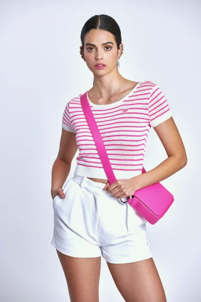 Top - Alineado Rosado