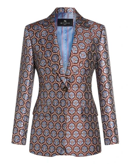 Chaqueta con Diseño Estampado