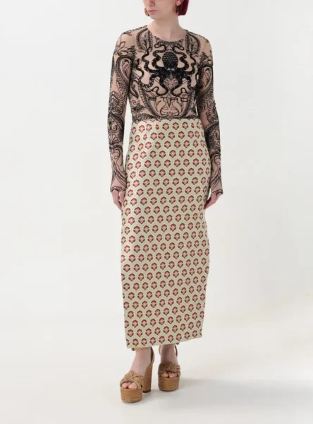 Falda con Estampado