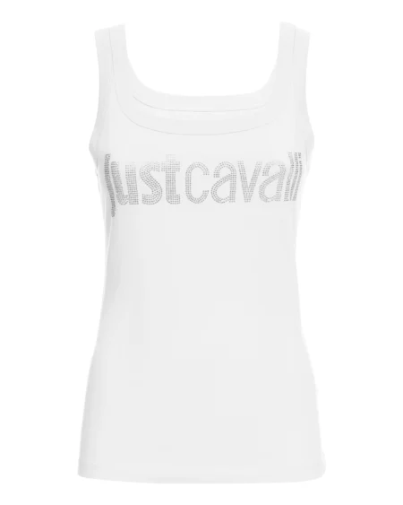 Top - Blanco con Logo