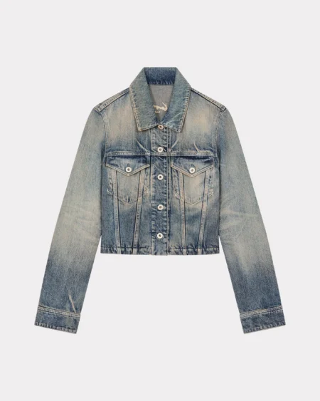 Chaqueta de Jeans - Azul Oscuro
