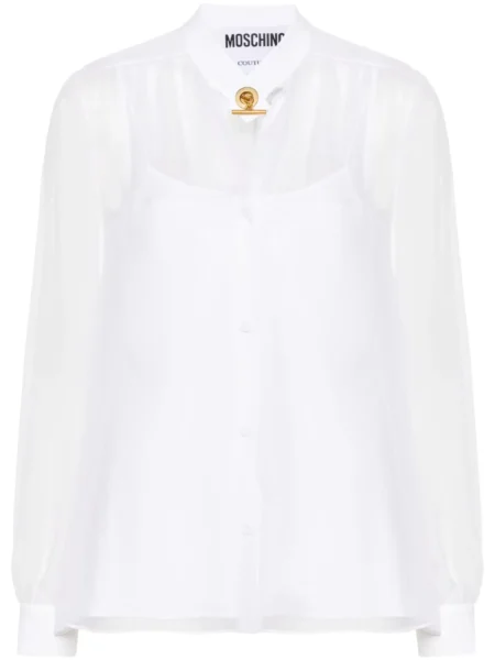 Blusa Moschino Transparente
