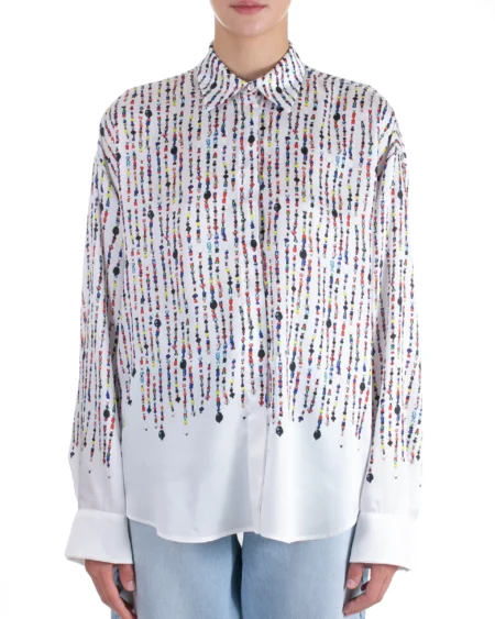 Camisa Manga Larga con Aplicaciones