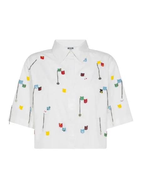 Camisa con Aplicaciones