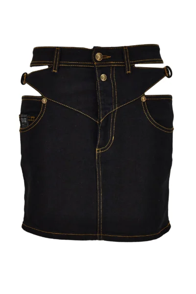 Falda - Denim Negro