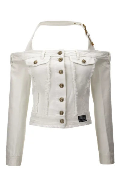 Top - Denim Blanco