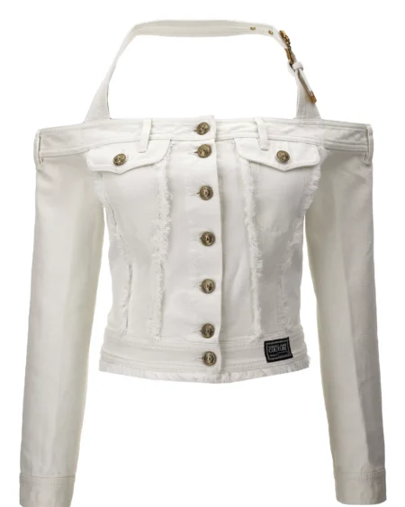 Top - Denim Blanco