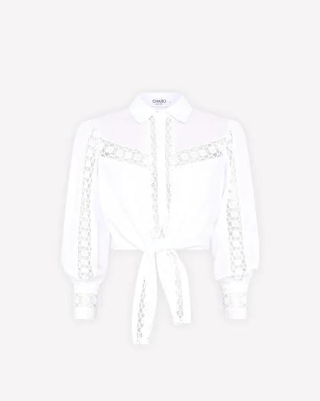 Blusa Charo Ruiz Devi Blanco