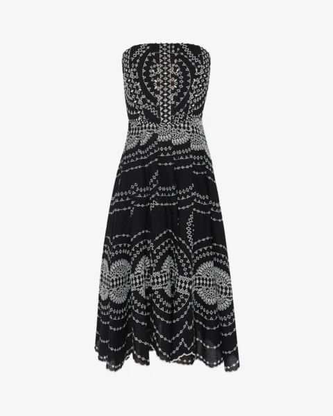 Vestido Charo Ruiz Modelo Iris Negro