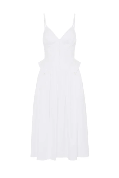 Vestido Blanco Elisabetta Franchi