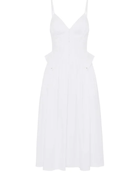 Vestido Blanco Elisabetta Franchi