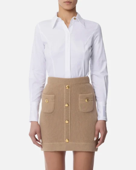 Blusa Blanca Tras Elisabetta Franchi