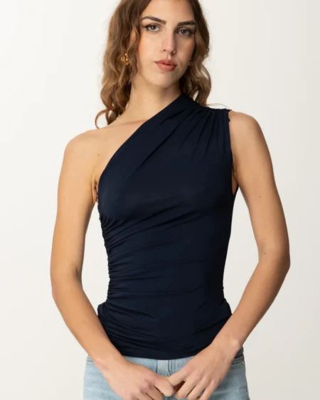 Top Azul Elisabetta Franchi