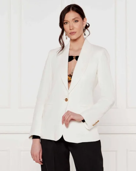 Chaqueta Blanca Elisabetta Franchi