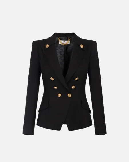Chaqueta Negra Elisabetta Franchi
