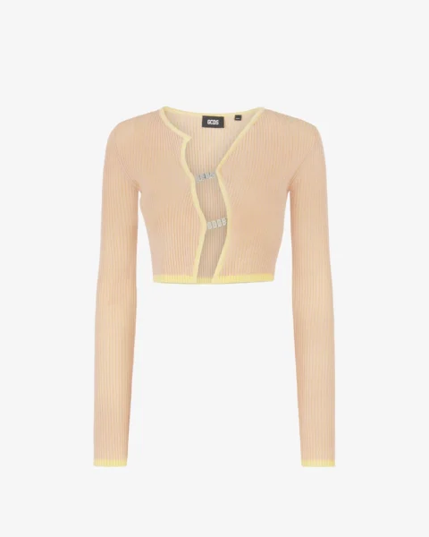 Cardigan crop GCDS