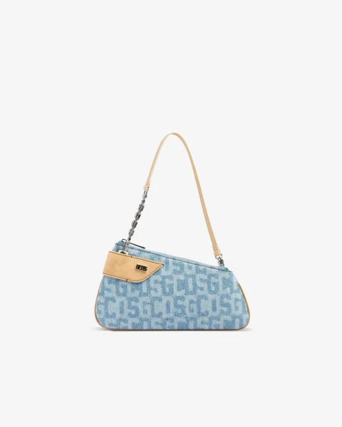 Cartera GCDS Monograma Jeans