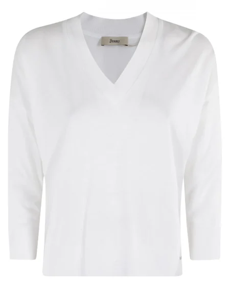 Camisa Blanca con Escote