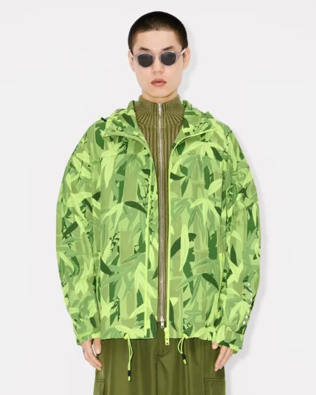 CORTAVENTO KENZO HOJAS VERDES