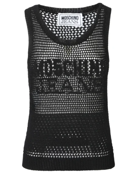 Top Negro Moschino