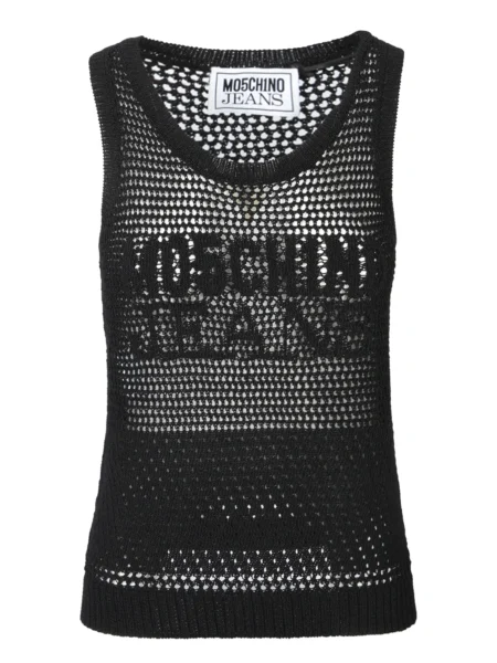 Top Negro Moschino
