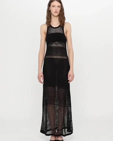 Vestido Negro Moschino