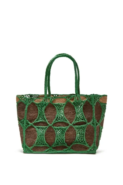 Bolso Verde-Marrone Maliparmi