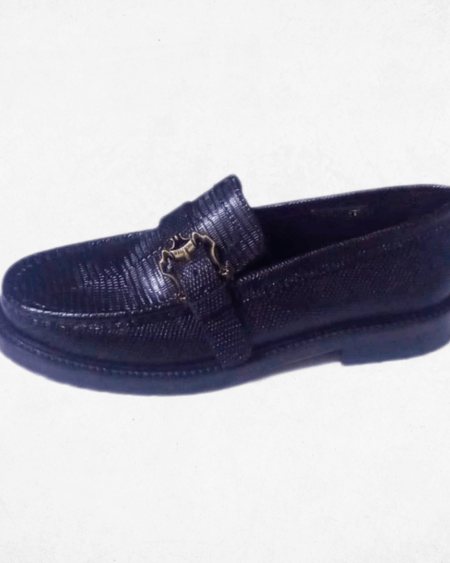 Mocasines Print - Negro
