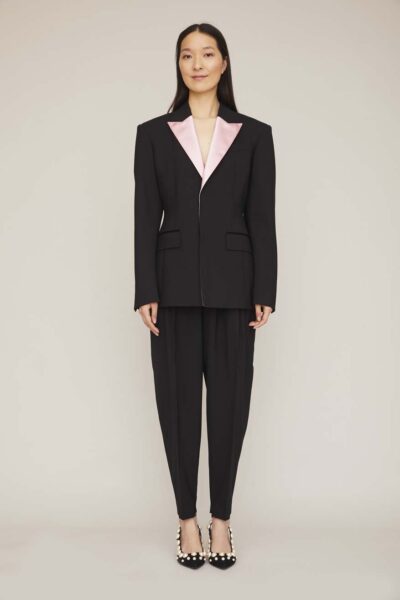 SUIT BLACK/PINK