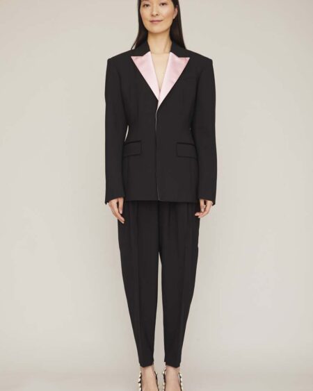 SUIT BLACK/PINK