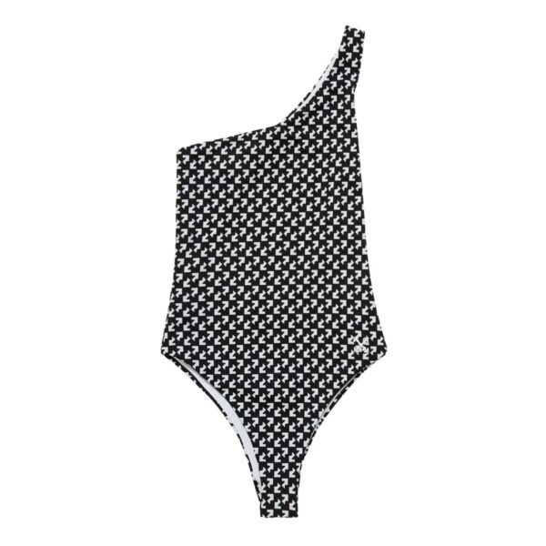 SWIMSHORTS OFF WHITE BLACK/WHITE
