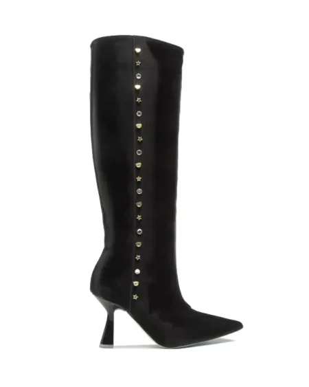 CF Heel Wide Boots