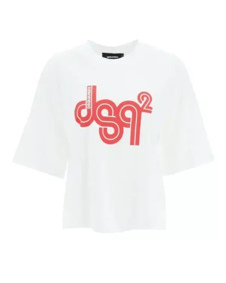 Polera Logo - Dsquared2 - Blanco