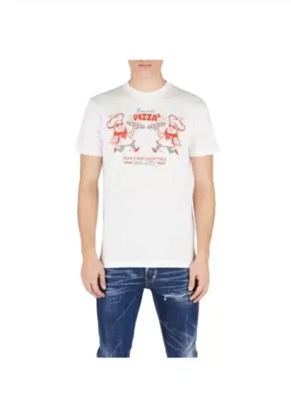 Polera Logo Pizza - Dsquared2