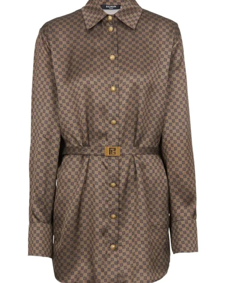 Blusa Balmain Monograma