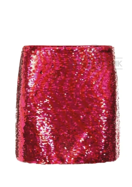 Falda Zebra Red