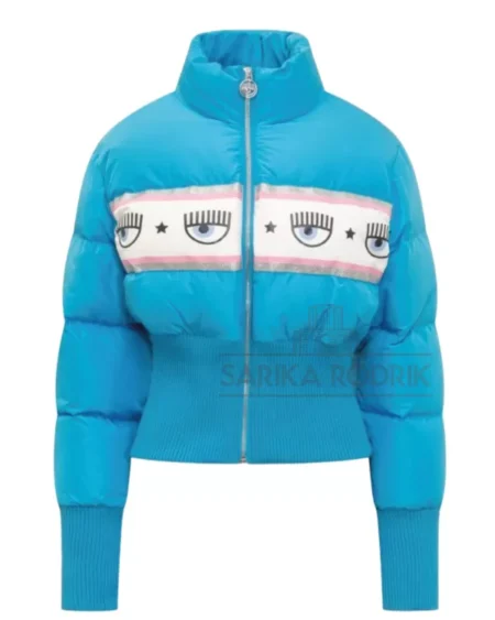 Chaqueta Puffer Maxilogomania Blue