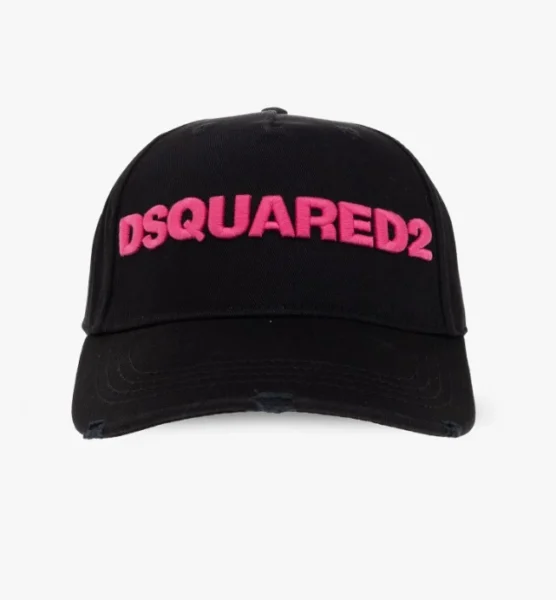 Gorra Negra/Rosada